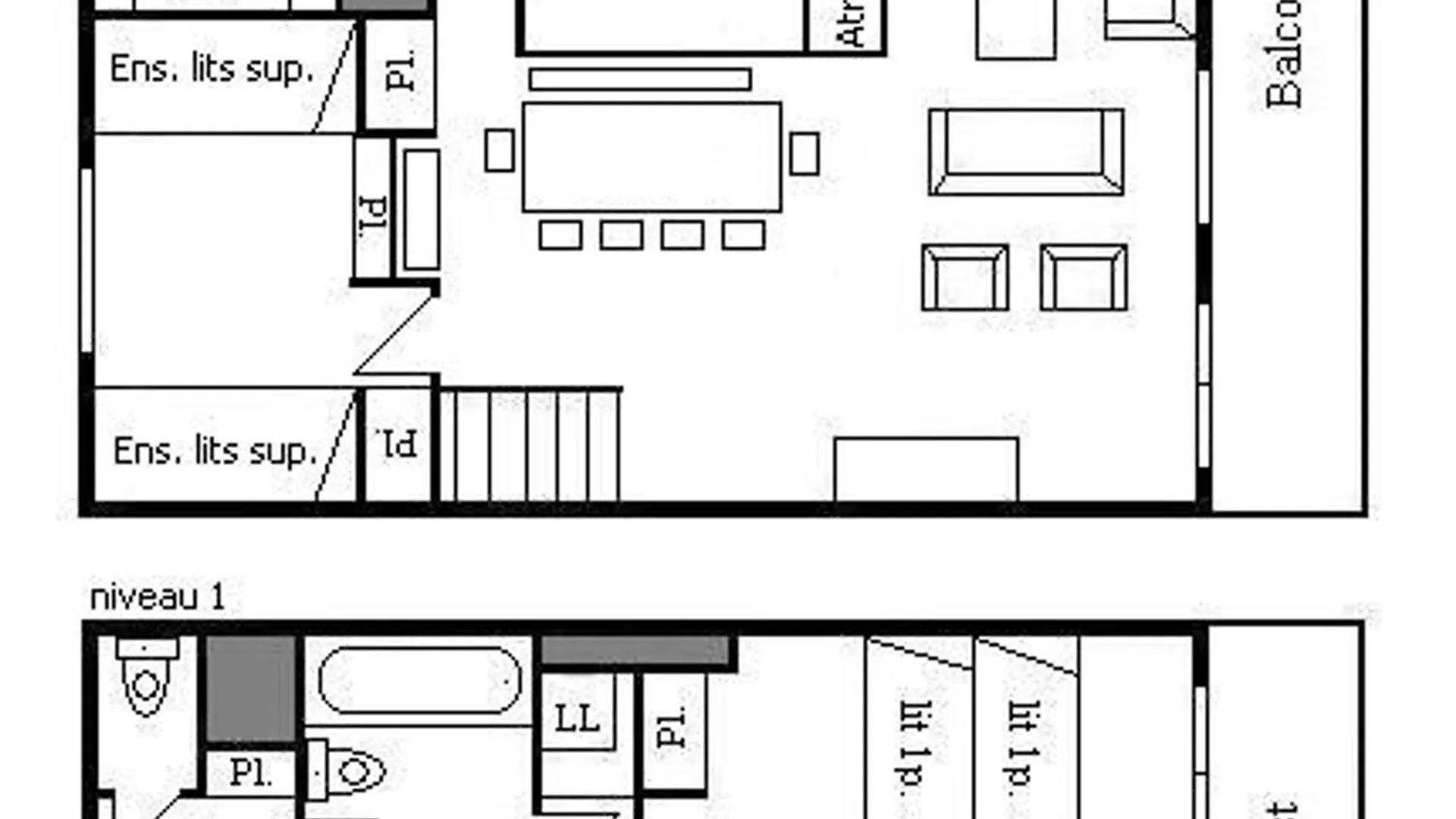 Appartement Familial 12 Pers. Avec Balcon, Cheminee, Proche Pistes Et Commerces A Meribel - Fr-1-180-619 Les Allues Frankrig